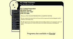 Desktop Screenshot of njlcollegeprep.com